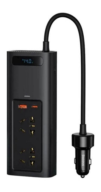 Автомобильный инвертор Baseus In-car Inverter 150W  - изображение 1