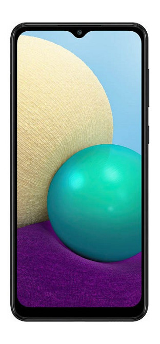 Smartphone Samsung Galaxy A02 (A022/32) Black  - photo 1