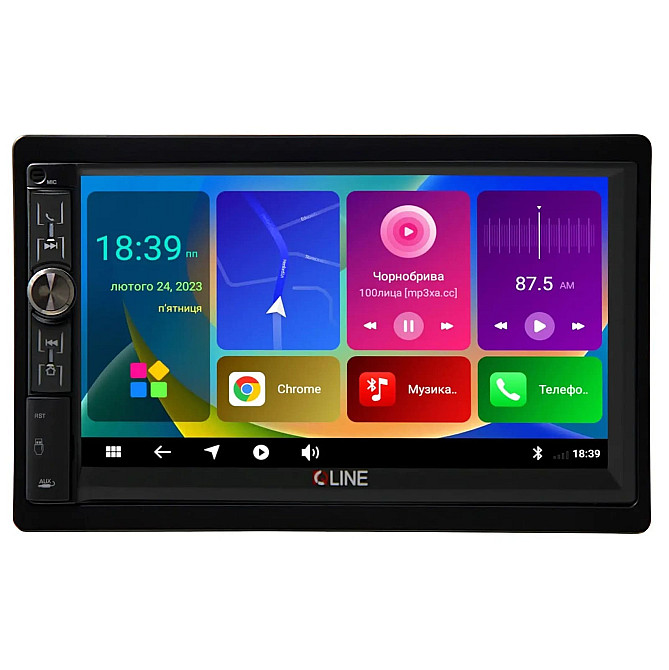 Multimedia QLine Dino-1001 Carplay/AndroidAuto  - photo 2