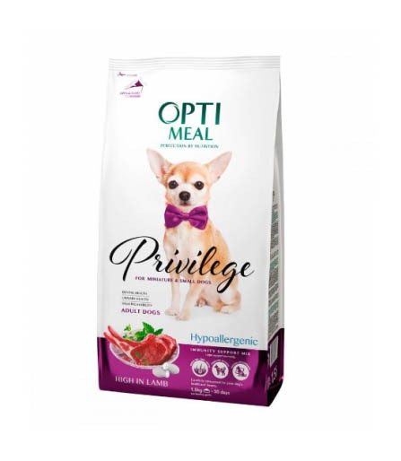 Сухой корм Optimeal Privilege Hypoallergenic Small Breeds  - изображение 1